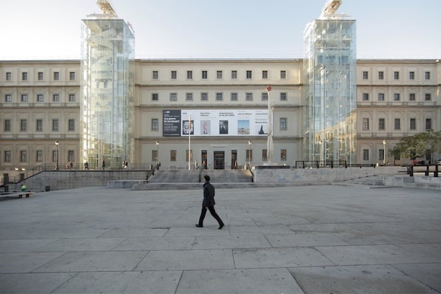 Vista do Museu Reina Sofía em Madri