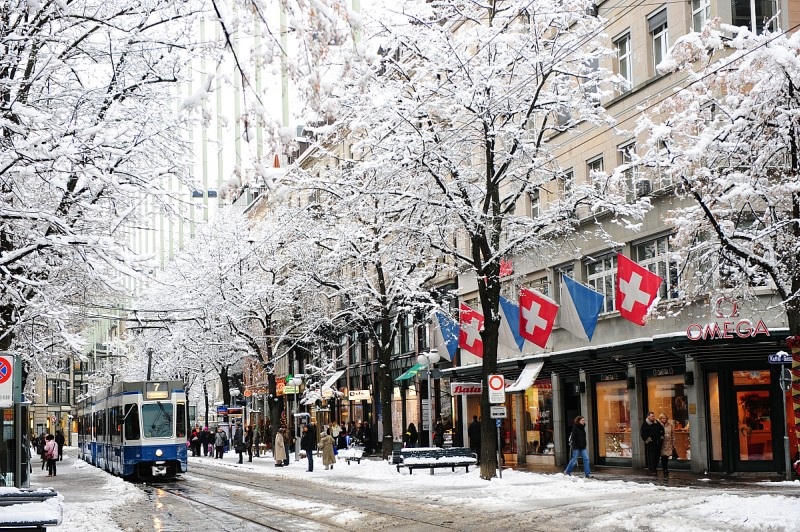 Inverno em Zurique