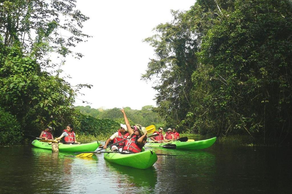 Caiaque pela Reserva Gamboa Rainforest