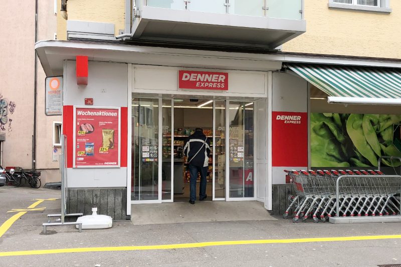 Supermercado Denner, Zurique, Suíça
