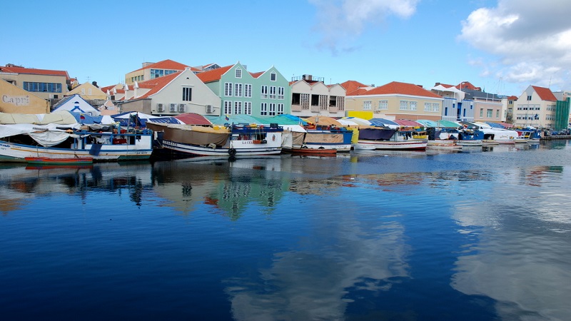 Época de furacão em Curaçao