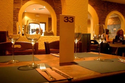 Restaurante El 33 em Barcelona