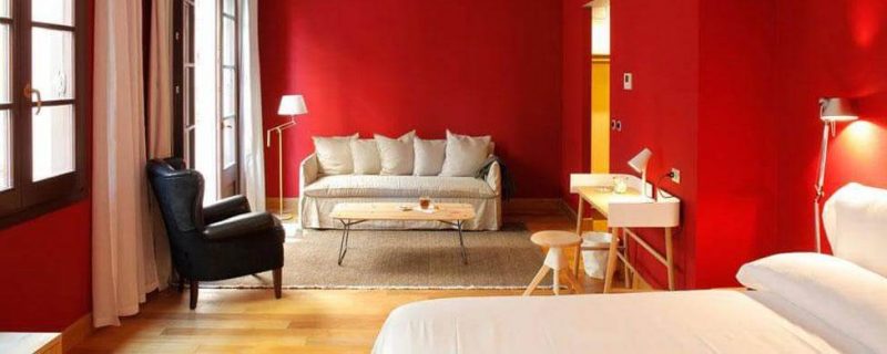 Quarto do Hotel Casa Camper em Barcelona