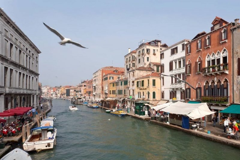 Vista da região de Cannaregio em Veneza