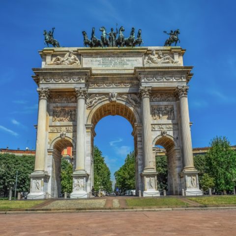 Arco Della Pace em Milão