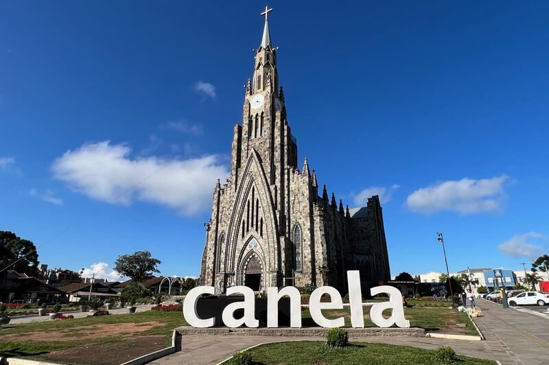 Visita à Catedral de Canela