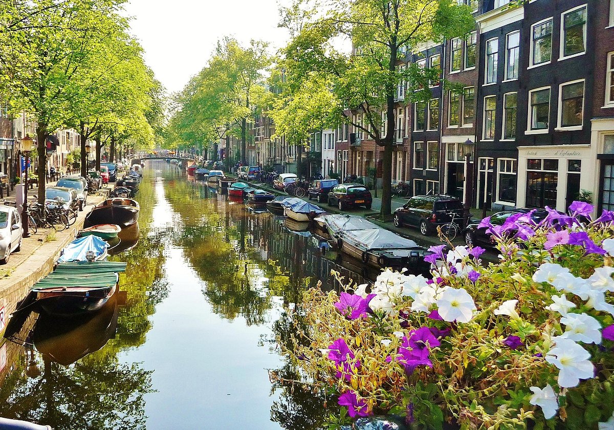 Bairro Jordaan em Amsterdã