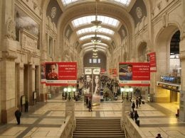 Interior da Estação Central de Milão