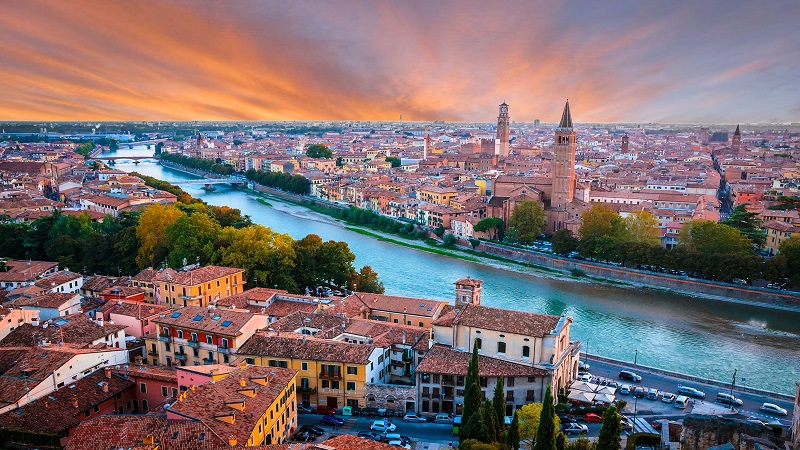 Excursão de Milão ao lago de Garda e Verona