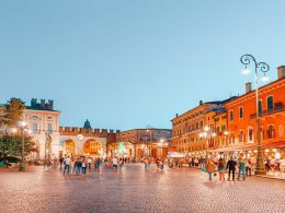 Piazza Brà em Verona