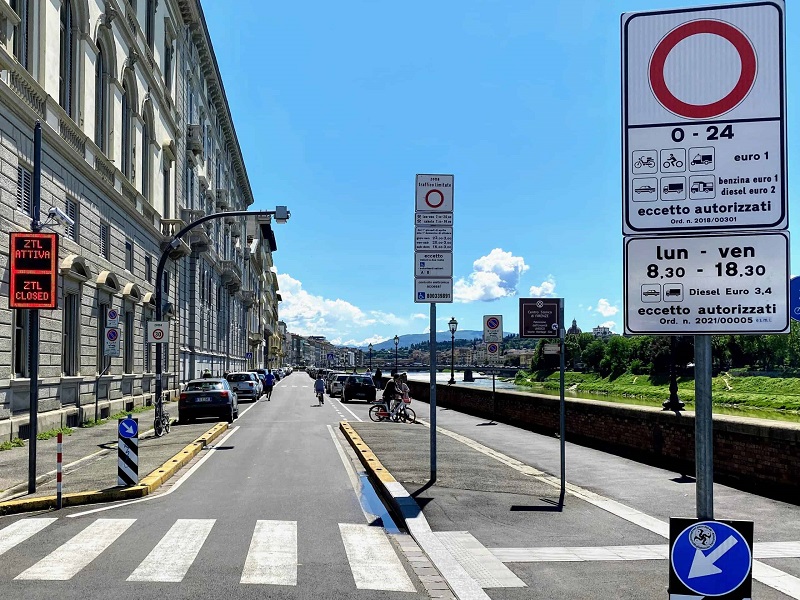 Zonas de Estacionamento por Tempo Limitado na Itália