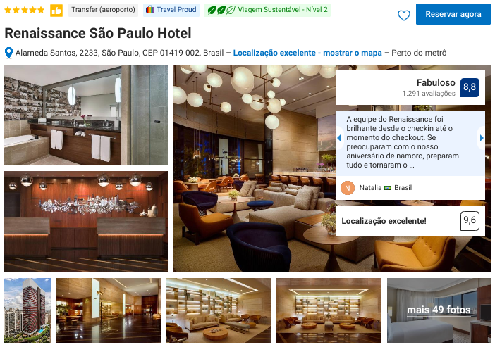 Renaissance São Paulo Hotel