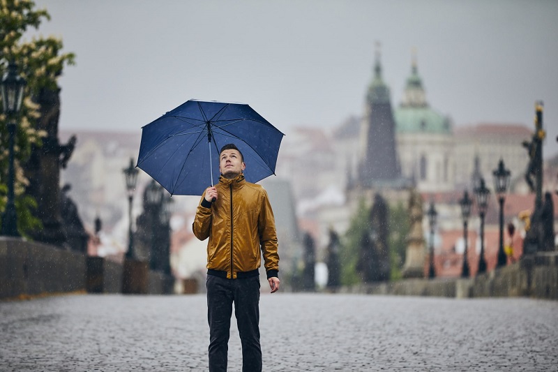 Chuva em Praga