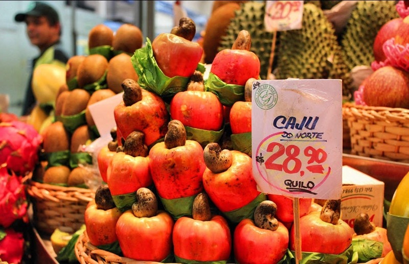 Frutas no Mercado Municipal em São Paulo