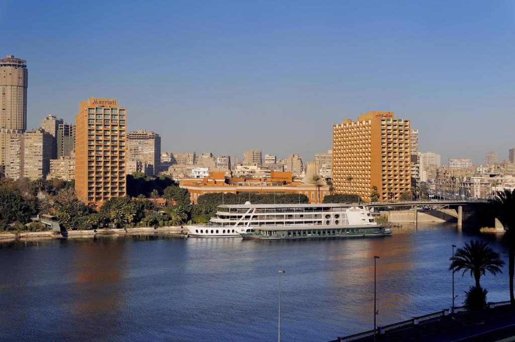 Cairo Marriott Hotel na ilha Gezira