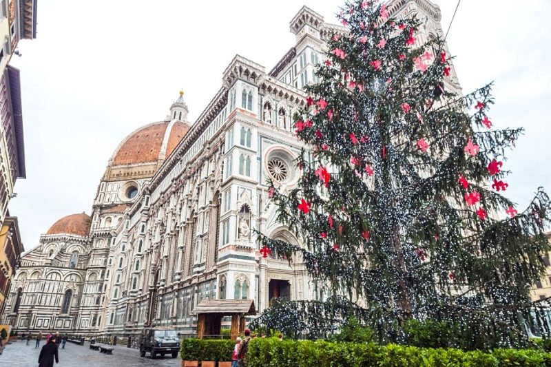 Árvore de Natal em Florença