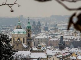 Inverno em Praga