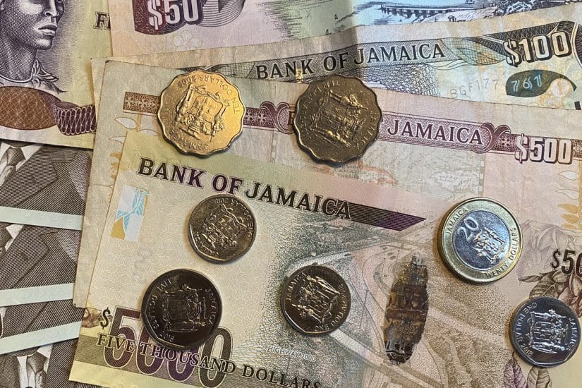 Dinheiro na Jamaica