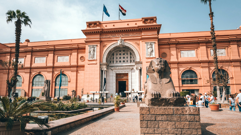 Pague seus ingressos no Egito com a conta global