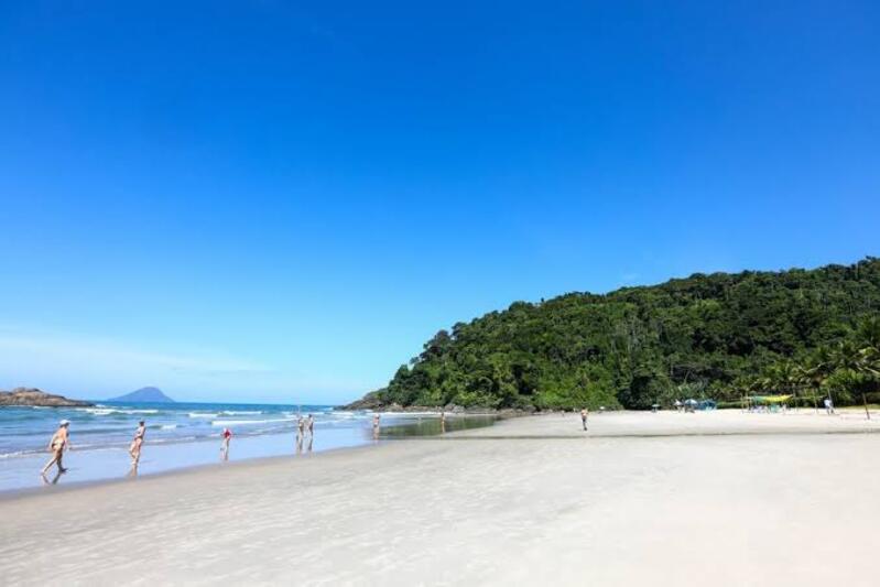 Praia de Juquehy em São Sebastião