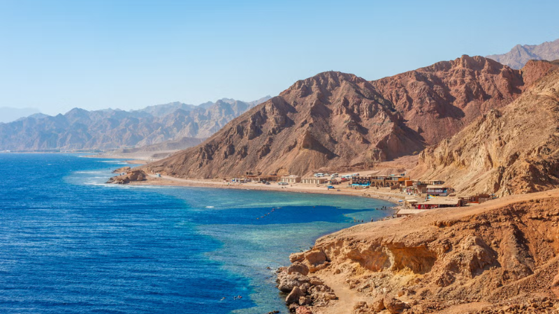 Deserto do Sinai e a praia de Darhab
