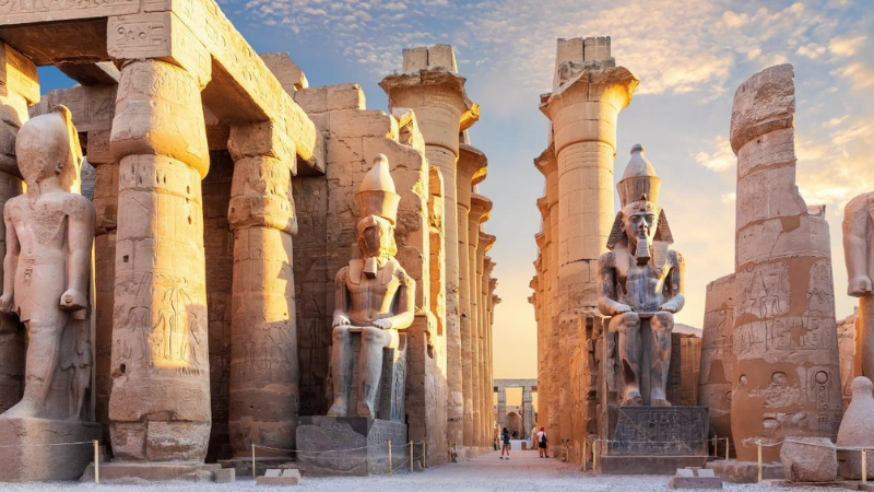 Templo de Luxor em East Bank