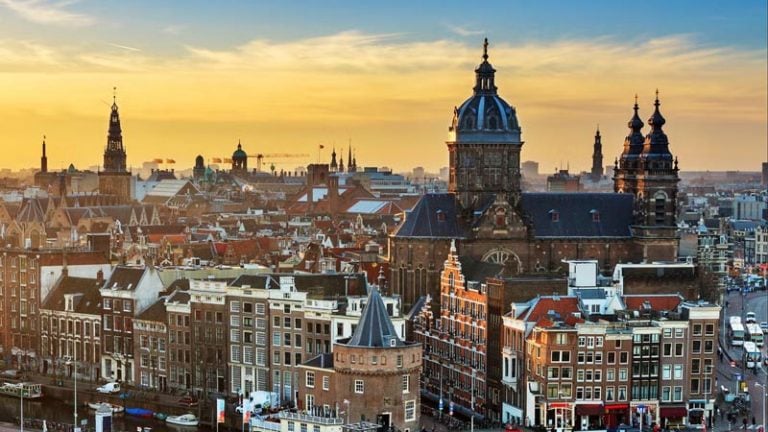 Amsterdã na Holanda Amsterdã na Holanda