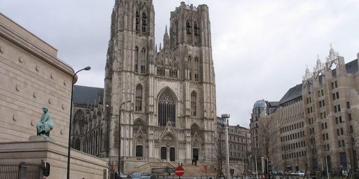 O que fazer em Bruxelas: Vista Exterior da Catedral de Bruxelas 