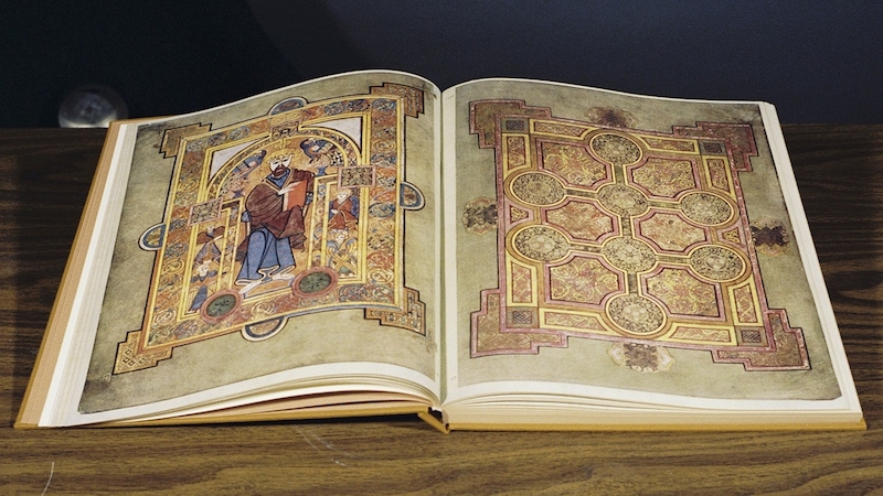 The Book of Kells, Trinity College em Dublin