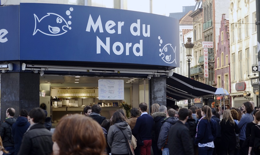 Restaurante em Bruxelas: Mer du Nord 