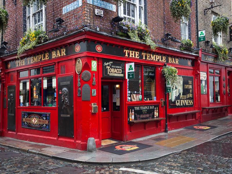 Ingresso para o The Temple Bar em Dublin