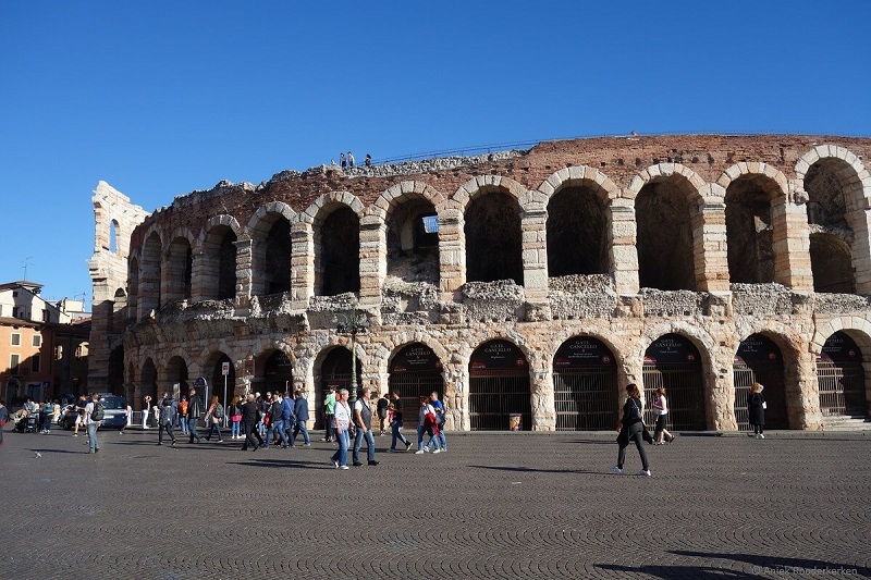 O que fazer com crianças em Verona: conhecer a Arena de Verona