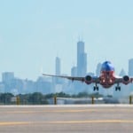 Avião em Chicago