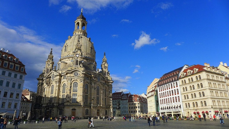 Frauenkirche, Dresden, Praga