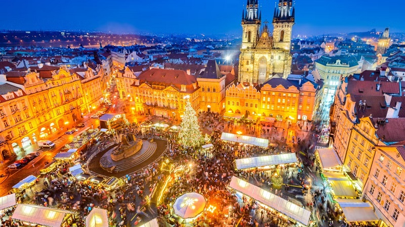 Mercado da Praça da Cidade Velha, Praga, República Tcheca