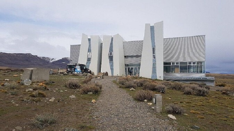 Fachada do Museu Glaciarium em El Calafate
