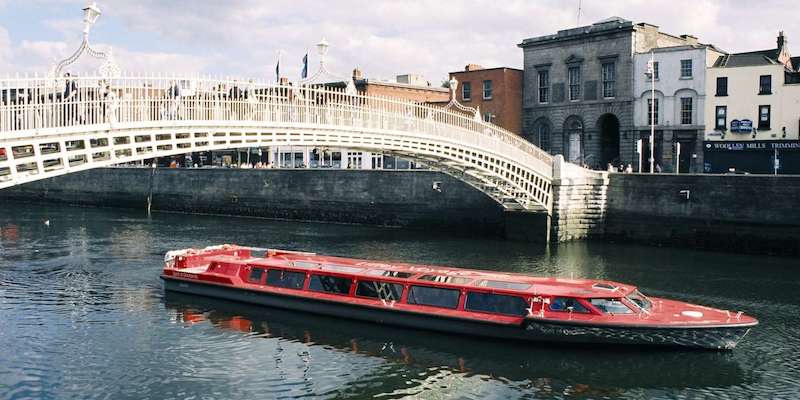 Ingresso para um passeio de barco em Dublin