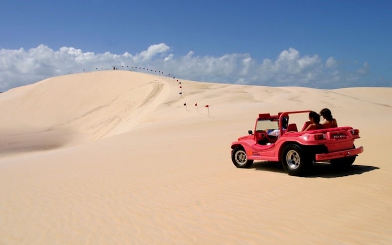 Passeio de buggy em Natal para a Praia de Genipabu