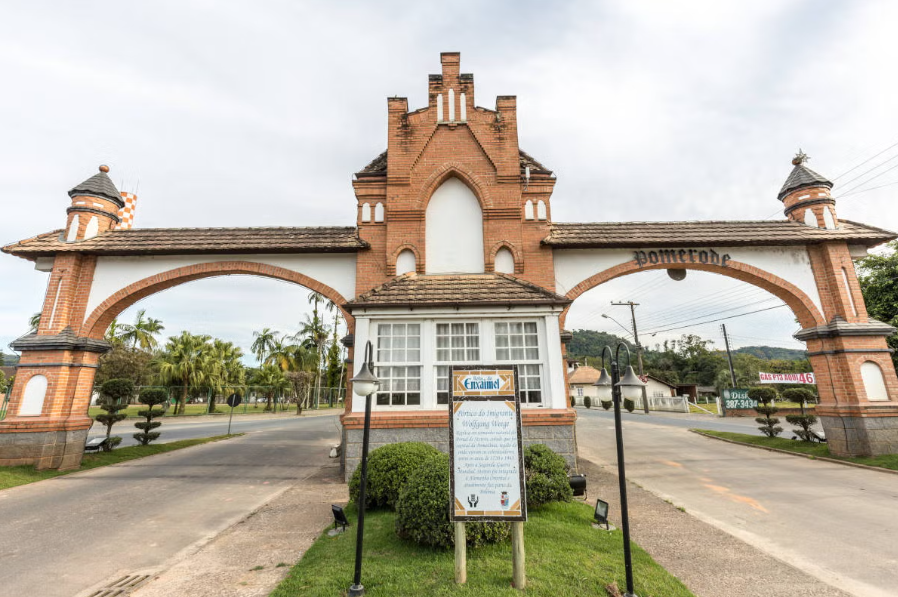 Entrada de Pomerode