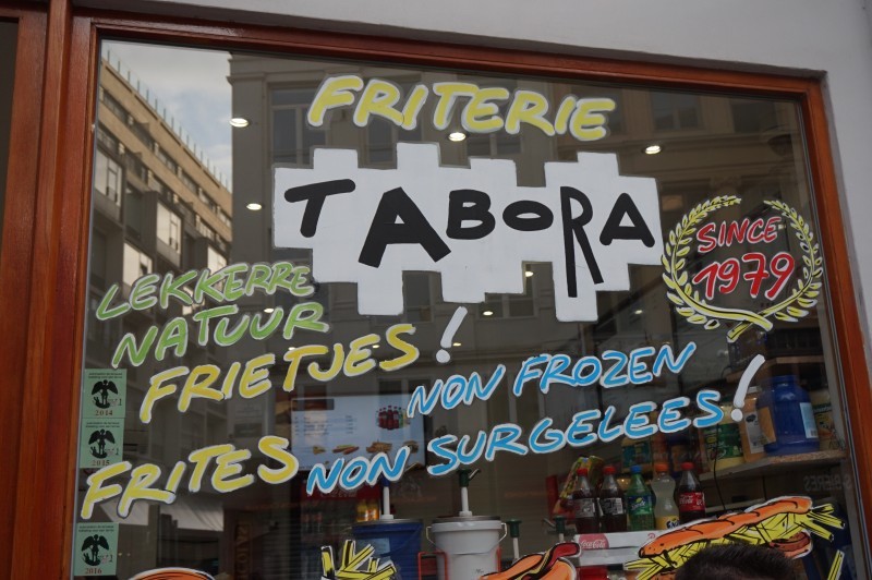 Restaurante em Bruxelas: Friterie Tabora 