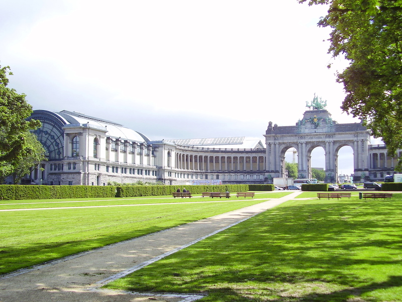 Tarde em Bruxelas: Parc du Cinquantenaire 