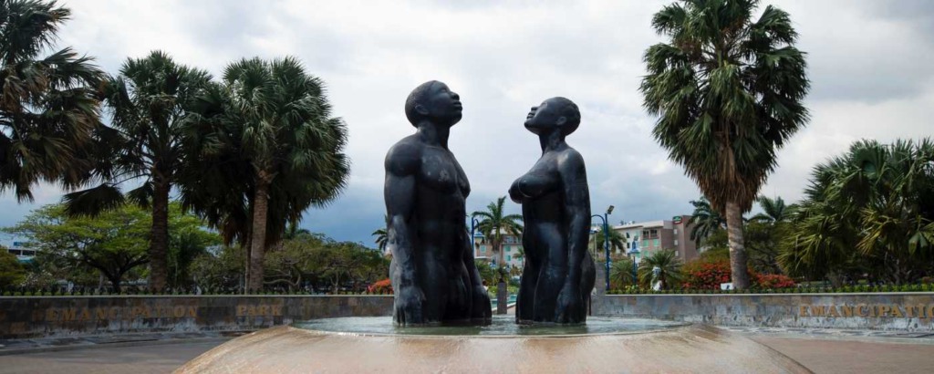Parque da Emancipação na Jamaica