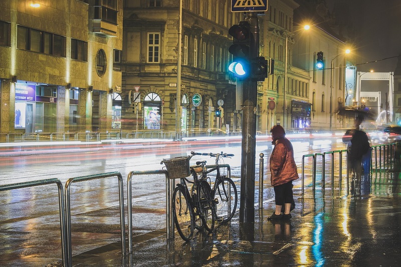 Chuva em Budapeste, Hungria