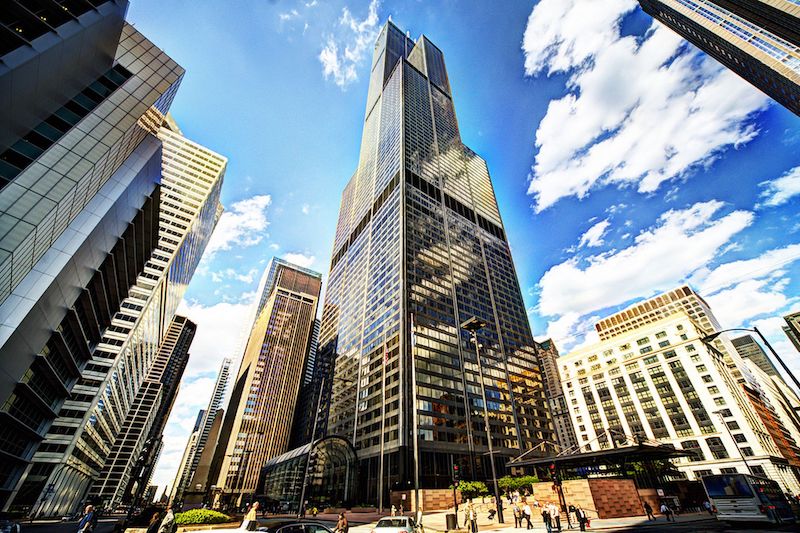 Edifício da Willis Tower em Chicago