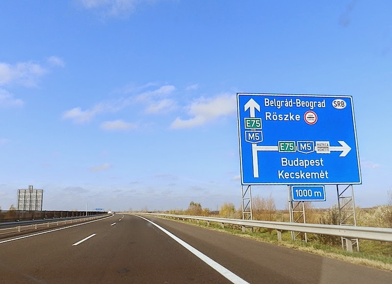 Estrada para Budapeste, Hungria