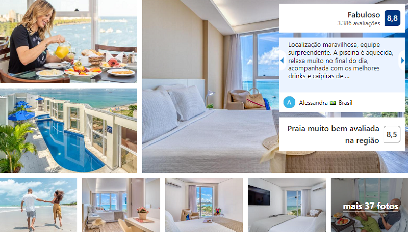 Hotel Brisa Suites em Maceió 