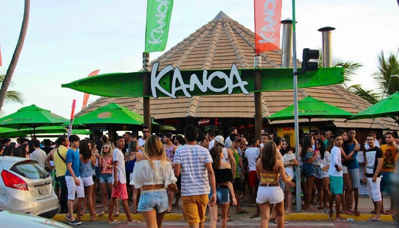 Kanoa Beach Bar em Maceió