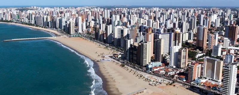 Avenida Beira-Mar em Fortaleza