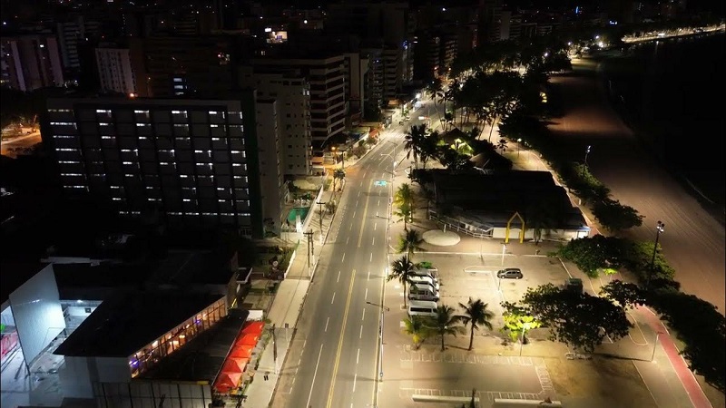 Região de Pajuçara em Maceió