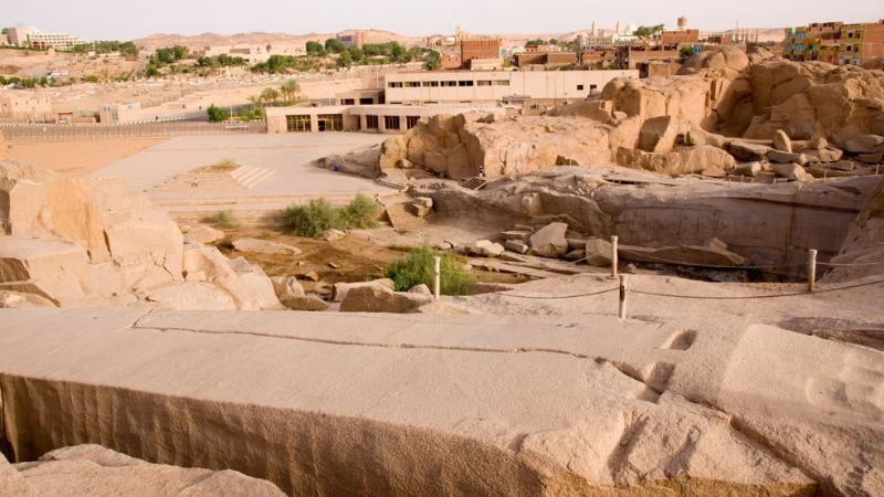 Obelisco Inacabado de Assuã no Egito
